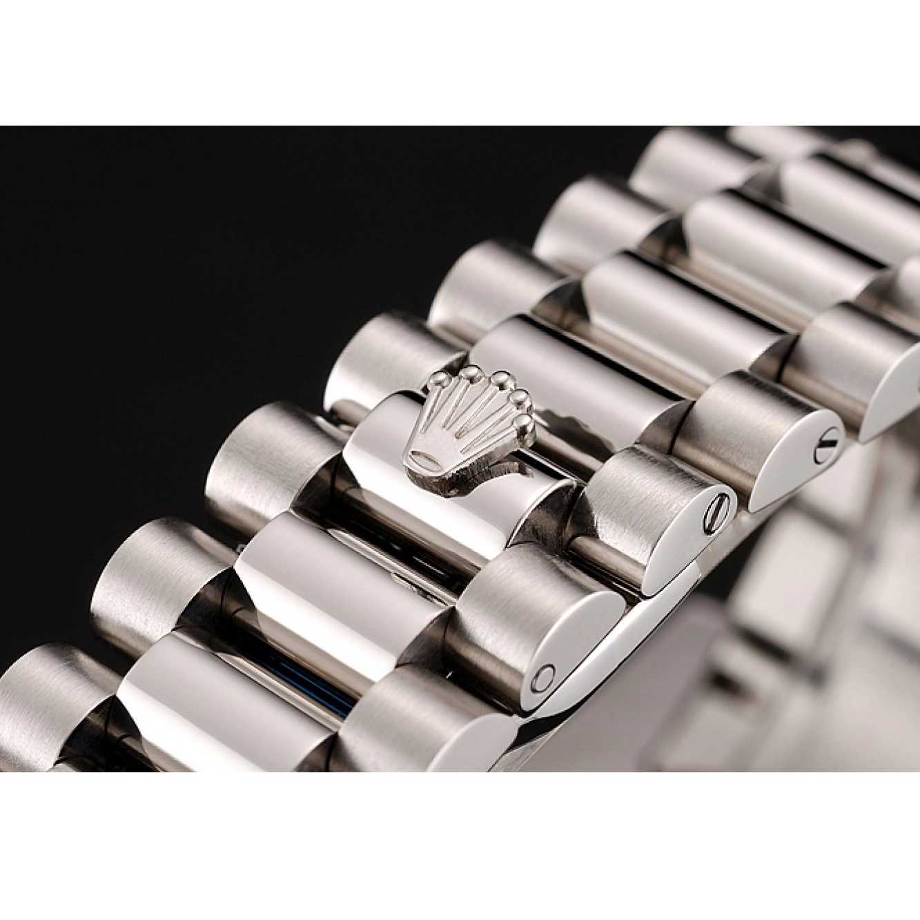 Rolex aaa copy Numerals Day-Date Diamond Diamond Blue Case Dial Stainless Bracelet Rolex Swiss Ice 1453963 Steel 0727